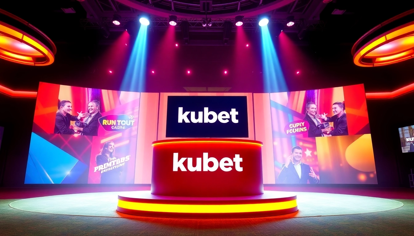 Interactive kubet online casino platform showcasing betting options with vibrant graphics and user-friendly layout
