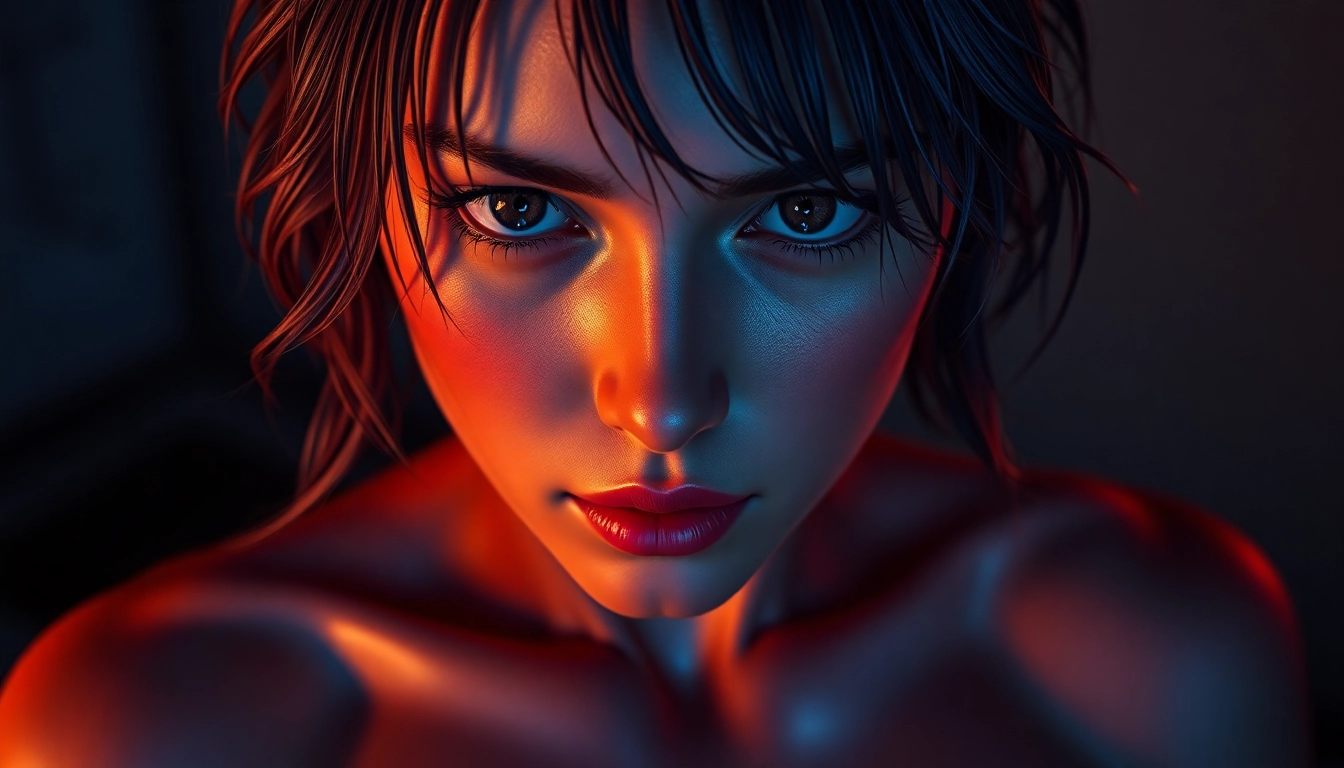 High-quality NSFW AI content creation showcasing hyper-realistic visuals with detailed features and expressive details for adult digital art enthusiasts.