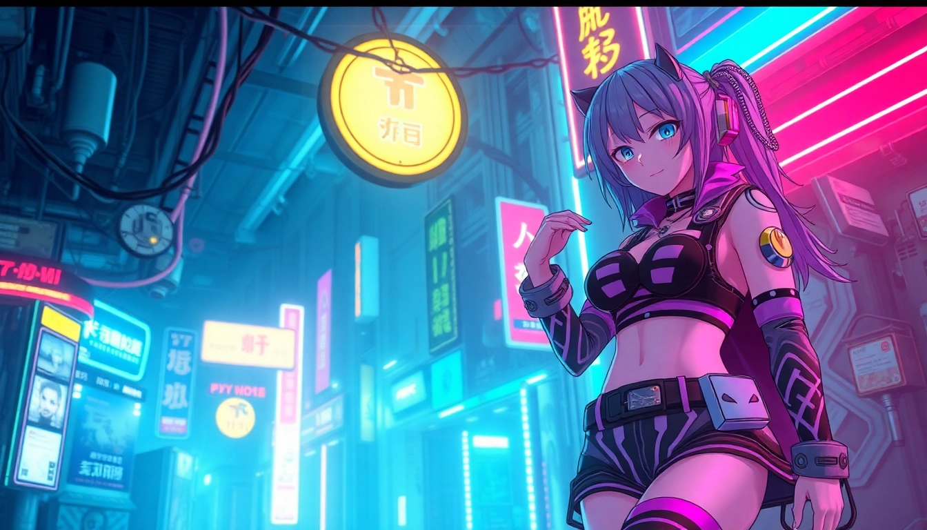 Hentai AI generates lifelike anime characters in dynamic poses with vibrant colors for immersive visual experiences.