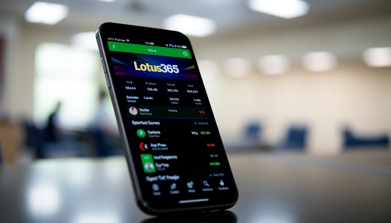 Using the Lotus365 App for seamless live sports betting on your mobile device with real-time updates and fast transactions.