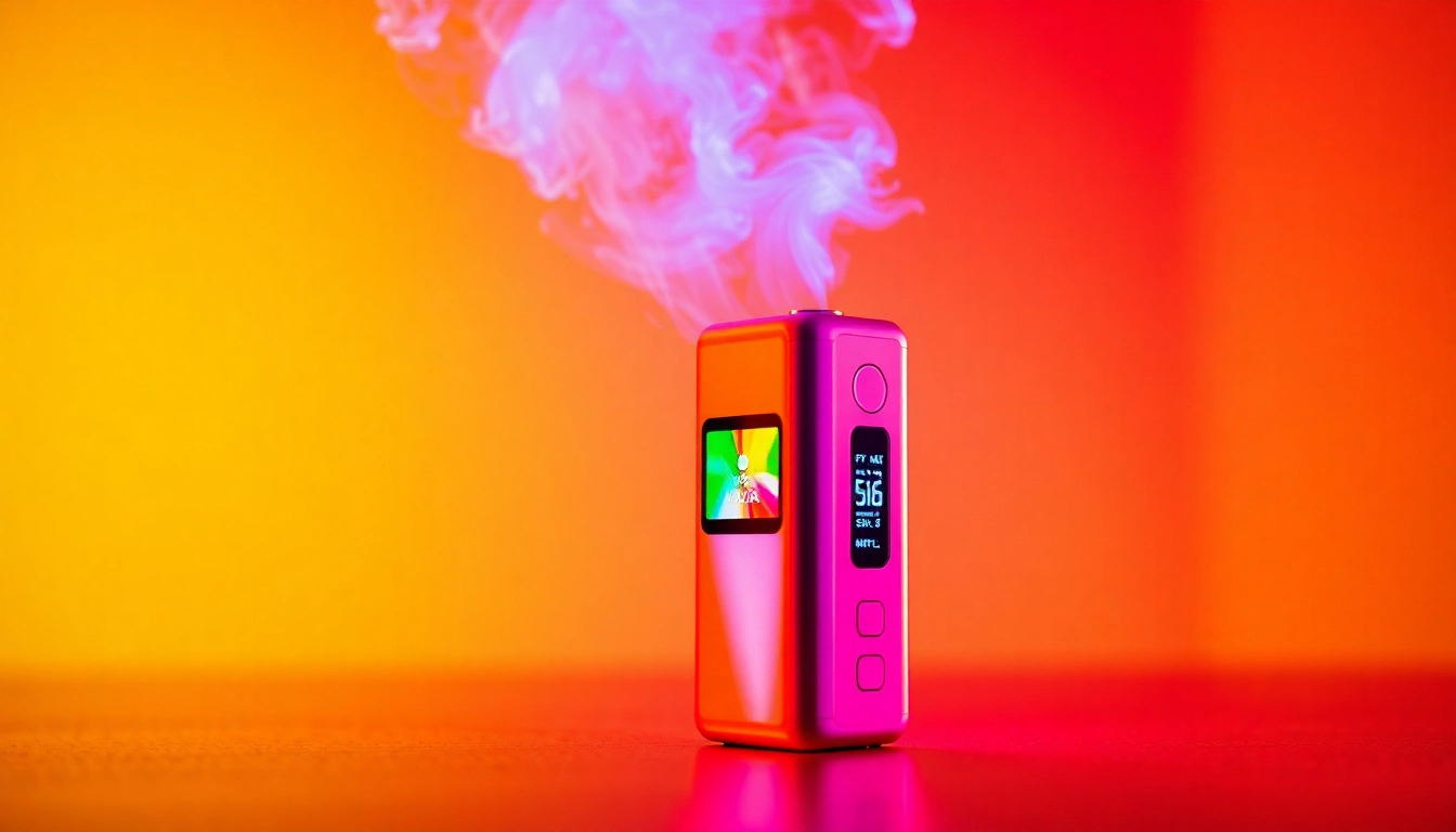 Hitz california branded disposable vape with a bright LCD screen and ceramic coil, showcasing