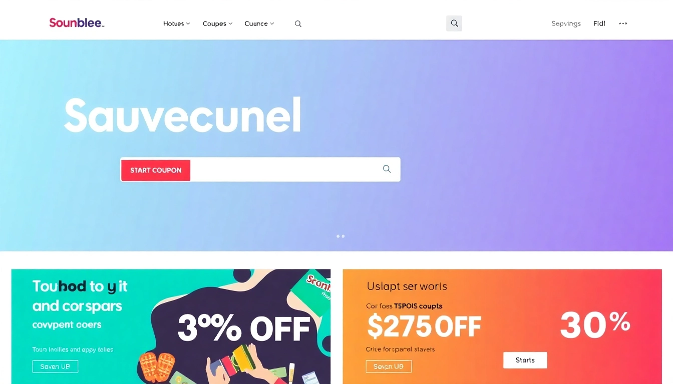 NejlepsiKupony.cz features showcasing various discounts and coupons for smart shopping and savings